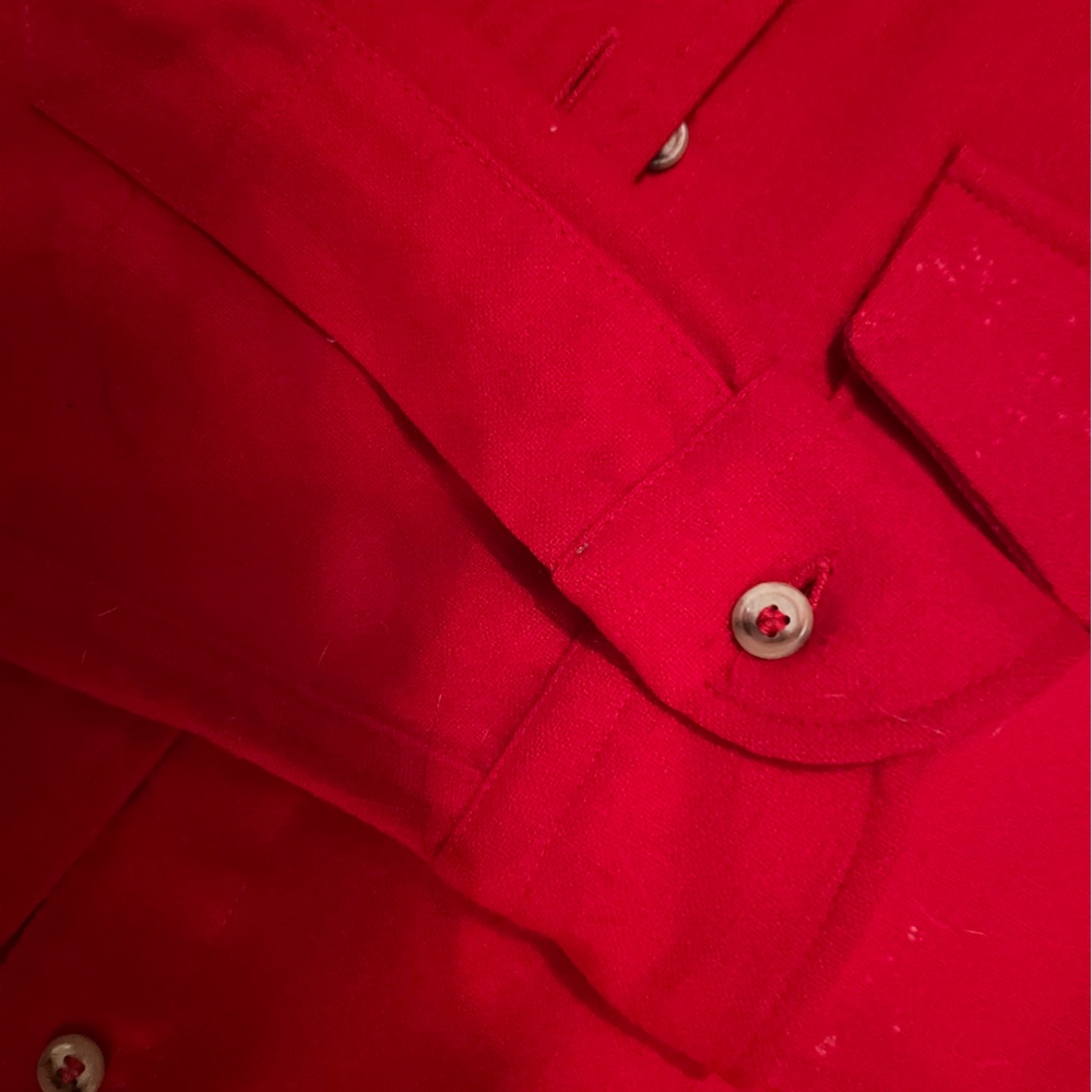 Women’s Pendleton Red Wool Shirt - image 3
